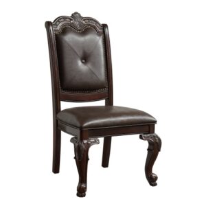 Kiera - Side Chair Set Of 2- Brown